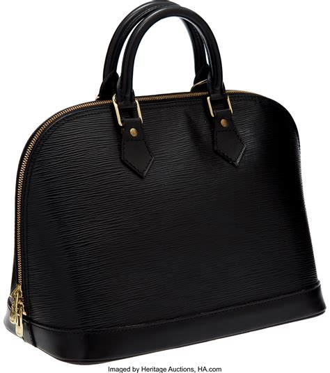 louis vuitton epi alma pm black|Louis Vuitton Alma bag monogram.